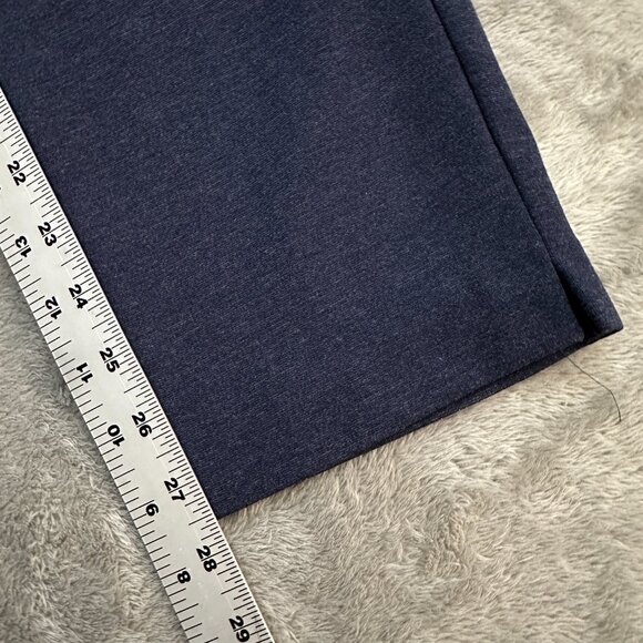 Chico's Navy Blue Pull On Ponte Pants size .5 US 6 Trousers - Picture 5 of 6